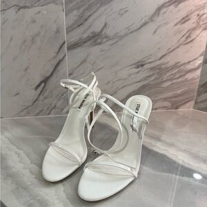 Steve Madden Elegant White Heels